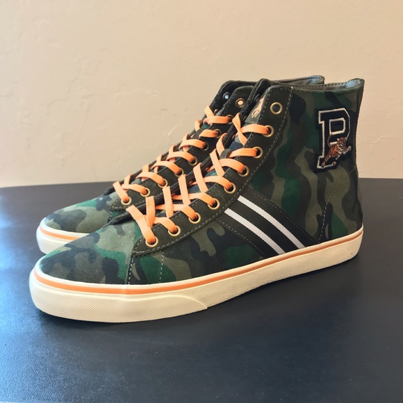 Polo by Ralph Lauren Shoes | New Polo Ralph Lauren Solomon Polo Ralph Lauren Camouflage Sneaker Solomon Olive Camo